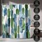 Americanflat 71x74 Shower Curtain - Purple Abstract Design - Watercolor Strokes by Lisa Nohren